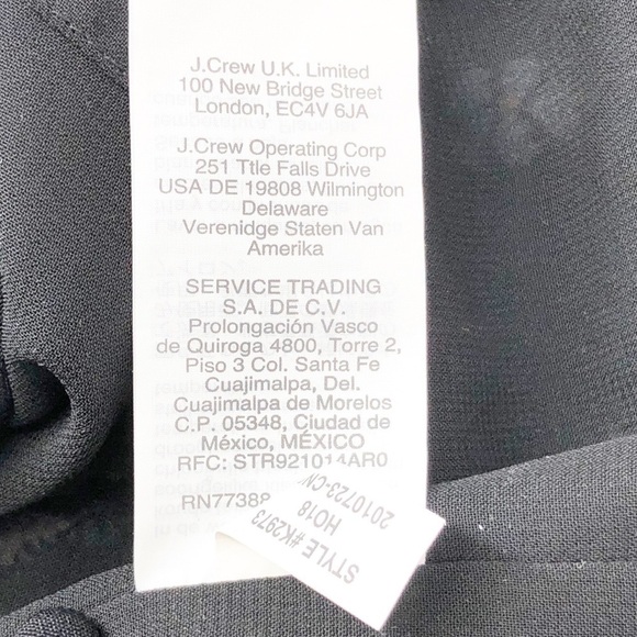 Madewell Black Button-Down V-neck Cami in Pressed Flowers Size 2 - Picture 9 of 12